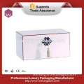 Chinese Style Wood Jewellery Treasure Chest Box/Small White Jewelry Box Design